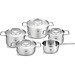 Bộ nồi Fissler Pure Collection 4 nồi 1 quánh nắp inox Hàng Chính Hãng