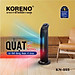 Máy sưởi gốm Ceramic Koreno KN-555 công suất 2200W kèm khiển từ xa - Hàng chính hãng