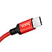 Dây Cáp Sạc Dây Dù Hoco X14 USB-A to Type-C  dùng cho samsung, sony, Huawai,... Màu ngẫu nhiên- Hàng chính hãng