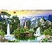 Bộ tranh xếp hình jigsaw puzzle cao cấp 1000 mảnh ghép – Sơn Thủy Hữu Tình