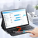 Bao da kèm bàn phím cho SamSung Galaxy Tab A9+ Plus 2023 X210 X215 X216 chính hãng Dux Ducis có bàn di chuột TrackPad - Hàng chính hãng