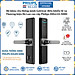 Bộ khóa cửa thông minh Gateway điều khiển từ xa, vân tay, thẻ từ, mật khẩu và chìa cơ Philips DDL610-5HBS - Hàng chính hãng