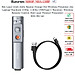Bút Laser trình chiếu Baseus Orange Dot Wireless Presenter cho Laptop/ Macbook (100m. 2.4Ghz USB/Type C Receiver, Wireless Remote Control, Red Laser Pointer/ Presenter) kèm dây sạc- Hàng chính hãng