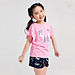 Bộ Đồ Bé Gái Size Đại Bigfox Miss Meow Mùa Hè Kiểu Hàn Quốc Vải Cotton Mềm Mại In Ngựa Hồng Dễ Thương Size Trẻ Em 3-11 Tuổi 30kg 40kg