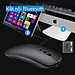 Chuột Bluetooth Không Dây PIX-LINK  P90A Wireless USB Tự Sạc Pin Siêu Mỏng, Chống Ồn - Hàng Chính Hãng
