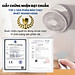 Quạt tích điện DELADEP QDB07 để bàn hoặc treo tường xoay 120°, có điều khiển, điều chỉnh đa góc, có thể gấp gọn, 5 cánh 3 mức gió siêu mát - Hàng nhập khẩu