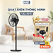 Quạt điện, quạt cây có điều khiển LEBENLANG LBL1864, chế độ hẹn giờ, công suất 60w, bảo hành 2 năm – hàng chính hãng