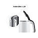 Bình Đun Siêu Tốc 2 lớp Lock&Lock EJK738WHT (1.7 Lít) - Trắng - Hàng chính hãng