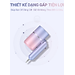 Máy Sấy Tóc Mini Gấp Gọn Besti Cao Cấp, Công Suất Lớn, Động Cơ Êm Ái, Ổn Định, Tặng Đầu Sấy Tạo Kiểu Tóc Chuyên Nghiệp - Hàng Chính Hãng