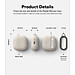 Vỏ ốp dành cho AirPods 4 RINGKE Silicone - Hàng Chính Hãng