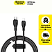 Cáp sạc nhanh Baseus Pudding Series Fast Charging Data Cable Type C to IP 20W - Hàng chính hãng