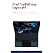 Bàn phím iPad Pro 12.9 / Air 13 inch WiWU Apple Magic Keyboard Trackpad – Bao Da Cao Cấp, Trackpad Thông Minh, Biến iPad Thành Laptop - Hàng nhập khẩu