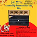 Loa tủ điện MTMax BK44 - loa kéo di động ngoài trời bass 4 tấc đôi ngang, 4 treble - Loa khủng long công suất cực lớn đến 6500W - Kèm 2 micro UHF - Kết nối Bluetooth, AV, USB, TF card, TWS - Thùng gỗ cao cấp cho âm thanh mạnh mẽ, chân thực -Hàng nhập khẩu