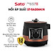 Nồi áp suất đa năng SATO 5AS064.N 5.0L - Nồi áp suất đa chức năng : nấu cơm, nấu cháo, hầm gân, ninh, súp, hấp, giữ ấm ... Dung tích : 5.0 lít phù hợp gia đình 4 - 6 người - Miễn phí vận chuyển toàn quốc - Hàng chính hãng