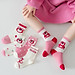 Tất vớ gấu dâu cho bé gái size 1-5 tuổi dày dặn xinh xắn