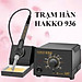 Trạm Hàn Hako 936 60W Mỏ Hàn Thiếc – Điều Chỉnh Nhiệt 200–480°C, Lên Nhiệt Nhanh, Bền Bỉ