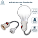 Đuôi Đèn Đa Năng Xoay 360 Độ – Đui Đèn E27 Lò Xo Phích Cắm Kèm Công Tắc-Tiện Lợi và Linh Hoạt Trong Mọi Không Gian - HÀNG CHÍNH HÃNG MINIIN