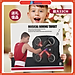 Máy Tập Boxing Theo Nhạc Gắn Tường Cho Bé - Máy Tập Đấm Bốc Tại Nhà, Đèn LED Theo Nhịp, Phát Nhạc Qua Bluetooth