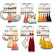 Set 6 đôi khuyên tai phong cách cổ điển Boho cho nữ