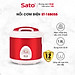 Nồi cơm điện SATO 18B055 1.8L - Thiết kế sang trọng, hiện đại, màu sắc trang nhã - Miễn phí vận chuyển toàn quốc - Hàng chính hãng