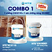 Combo chống rỉ HTS KC2110 và chống nóng mái tôn HTS XH-H001