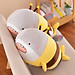 Gấu Bông Cá Mập Lai Ong Siêu Hot Siêu Dễ Thương Cho Bé (25cm--->35cm) Vải Miniso 4 Chiều Co Giãn Êm Ái Mềm Mại, Hàng Xịn