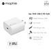 Sạc nhanh Mophie Power Delivery 30W USB-C GaN - Hàng chính hãng