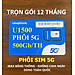 Sim Vinaphone U1500-Phôi 5G-500GB/tháng Trọn gói 12 tháng (500Gb/tháng tốc độ cao, Max băng thông, không chia theo ngày, dùng toàn quốc)-Hàng Chính Hãng