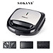 Máy nướng bánh mì, máy kẹp bánh mì sandwich đa ngăng SOKANY công suất 800W -HÀNG CHÍNH HÃNG- DELIYA