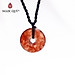 Mặt dây chuyền đồng điếu cẩm thạch huyết mệnh hỏa, thổ - Ngọc Qúy Gemstones