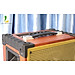 Loa kéo Hosan GD08-13 - Loa di động mini karaoke thùng gỗ tặng 2 micro nhẹ dễ hát - Hàng nhập khẩu