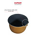 Nồi cơm điện KIPOR KP-25918 - 1.8L - Phủ chống dính HOÀNG KIM, Nồi cơm có tặng kèm vỉ hấp - phù hợp 4-6 người ăn - Hàng chính hãng