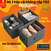Combo 3 hộp vải đựng đồ đa năng TD2 – Bộ 3 túi vải Thụy Điển không nắp tiết kiệm sang trọng dung tích 24L mỗi hộp - chính hãng