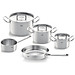 Bộ Nồi Fissler profi set 5 vung thép siêu cao cấp kèm quánh và chảo made in Germany Hàng Chính Hãng