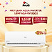 Máy Lạnh Aqua Inverter 1.5 H.p AQA-RV13QC2 - Hàng chính hãng - Giao HCM và 1 số tỉnh thành