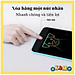 Bảng viết tự xóa LCD 8.5 Inch đơn sắc, đồ chơi giáo dục cho bé thông minh, phát triển trí tuệ OKOMO