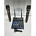Bàn trộn Mixer G4 USB – Chuyên dùng livestream, karaoke gia đình – Có màn hình led – Kèm 2 micro không dây – Dùng được cho loa kéo, loa ô tô, dàn karaoke gia đình, livestream, thu âm - Tích hợp nguồn 5V và 48V cho micro thu âm - Hàng chính hãng