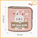 Sách vải cho bé sơ sinh bé 6 tháng dưới 1 tuổi Montessori bận rộn tương tác sách vải nỉ 3d mầm non MySun