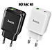 Củ sạc nhanh Hoco N5 (QC, PD 20W) cho android,iphone - chất liệu PC chống cháy - Phích cắm EU ( chân tròn) - Hàng chính hãng