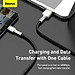 Cáp sạc nhanh, siêu bền Baseus Cafule Metal Series Type C 40W (USB to Type C, Zinc Alloy Material, Super Quick charge)- Hàng chính hãng.