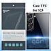 Ốp Lưng Silicone TPU Trong Suốt GOR Dành Cho Samsung Galaxy S23 Ultra / S23 Plus / S23 - Hàng Chính Hãng