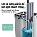 Bộ cây lau nhà Kitimop-C6 Plus có thùng lau nhà tự vắt thông minh, chổi lau nhà 360 độ lau sàn làm sạch, 3 bông lau