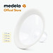 Phụ kiện máy hút sữa Medela, 1 phễu Flex size 21/24/27/30mm - Có vành silicon mềm, thiết kế hình oval đem lại sự thoải mái