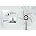 Quạt Sạc Tích Điện Sunhouse SHD7223 (24W) - Hàng Chính Hãng