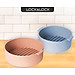 Khay Silicone Dành Cho Nồi Chiên Không Dầu Và Lò Vi Sóng Lock&Lock CKB002 - Hàng Chính Hãng