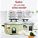 Nồi cơm điện công nghiệp SATO 160C011/Q16 (V) 16 Lít (Quà tặng: 1 Ấm siêu tốc SATO 1.8L) - Miễn phí vận chuyển toàn quốc -  Hàng Chính Hãng
