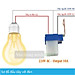 Công Tắc Cảm Biến Ánh Sáng AC220V/10A: Tự Động Bật Đèn Khi Tối, Tắt Khi Sáng