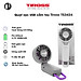 Quạt tích điện cầm tay USB Tiross TS3424 - Hàng chính hãng