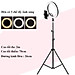 Đèn Livestream size 26 36 45 cm và chân đế 2m hỗ trợ chụp ảnh Make up trang điểm nhiều chế độ sáng, kèm kẹp điện thoại - Hàng chính hãng