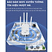Bộ kích sóng wifi 4 râu Vinetteam tốc độ 300mbps/ 1200mbps 2 cổng RJ45 ăng ten phát xuyên tường cắm trực tiếp dùng cho điện thoại, laptop, máy tính, PC - hàng chính hãng